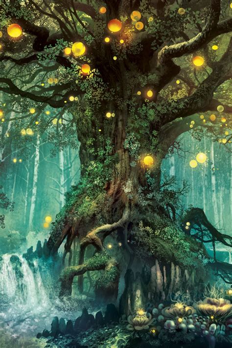 Magical tree adornments